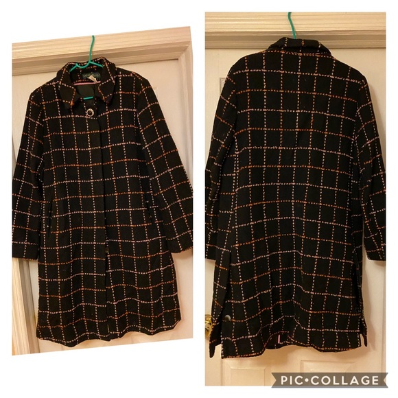 Harve Benard Jackets & Blazers - Harve Benard plaid Coat